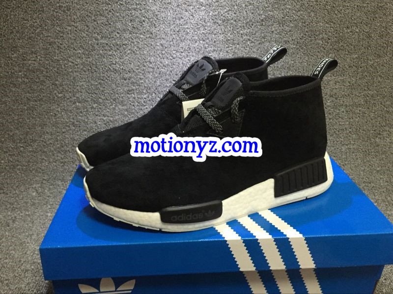 Real Boost Adidas NMD Chukka Core Black